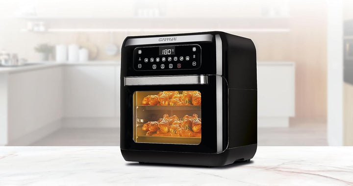 G3 Ferrari G10136 Heissluftfritteuse "Friggisano 2.0", 1500 W, 11 L, 9 Programme, einstellbare Tempe