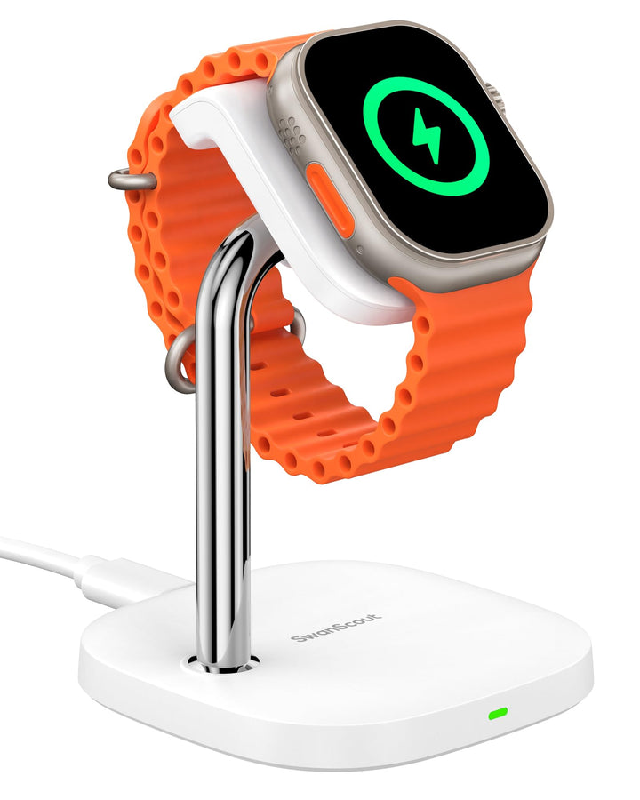 Schnelllade-Ständer für Apple Watch 11/Ultra 3/SE 3, 5W Magnetischer Wireless Charger für Apple Watc