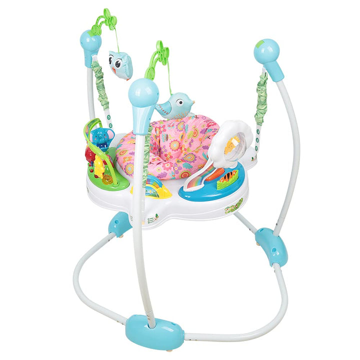 5-in-1 Lauflernhilfe für Babys, mit verstellbaren Höhen, Gehfrei Babywalker ab 6 Monate, bis zu 25 k