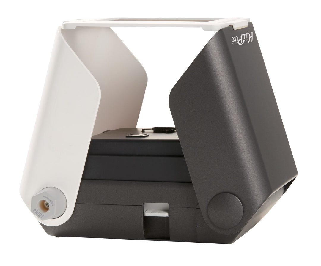 KiiPix Jet Black Mobiler Fotodrucker Einfach, Einfach