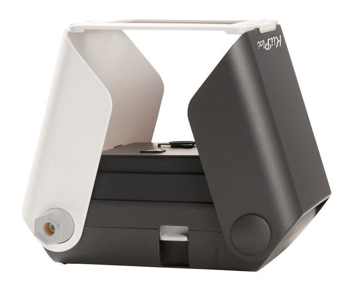 KiiPix Jet Black Mobiler Fotodrucker Einfach, Einfach