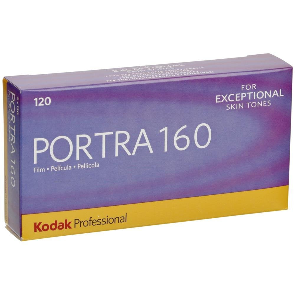 Kodak Portra 160 Color Negative 120 Film (5-er Pack)