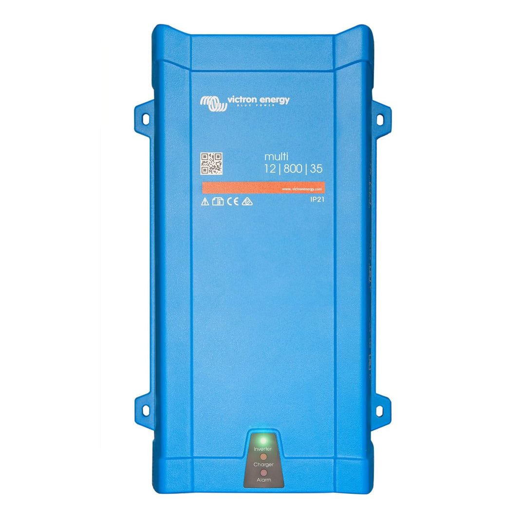 Victron Energy MultiPlus 800VA 12-Volt 230V Reiner Sinus Wechselrichter 35 Amp Batterie Ladegerät 12