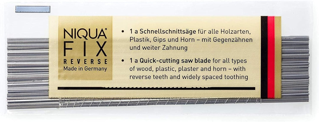 Holzlaubsägeblätter NIQUA FIX REVERSE Nr: 5 / Gros