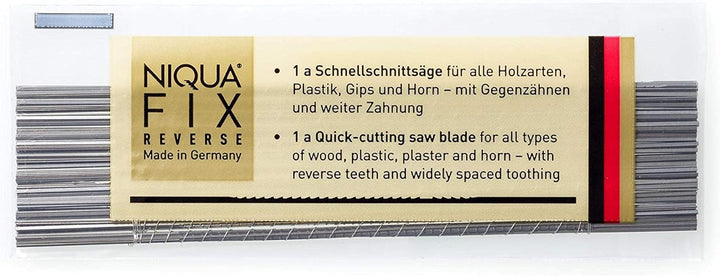 Holzlaubsägeblätter NIQUA FIX REVERSE Nr: 5 / Gros