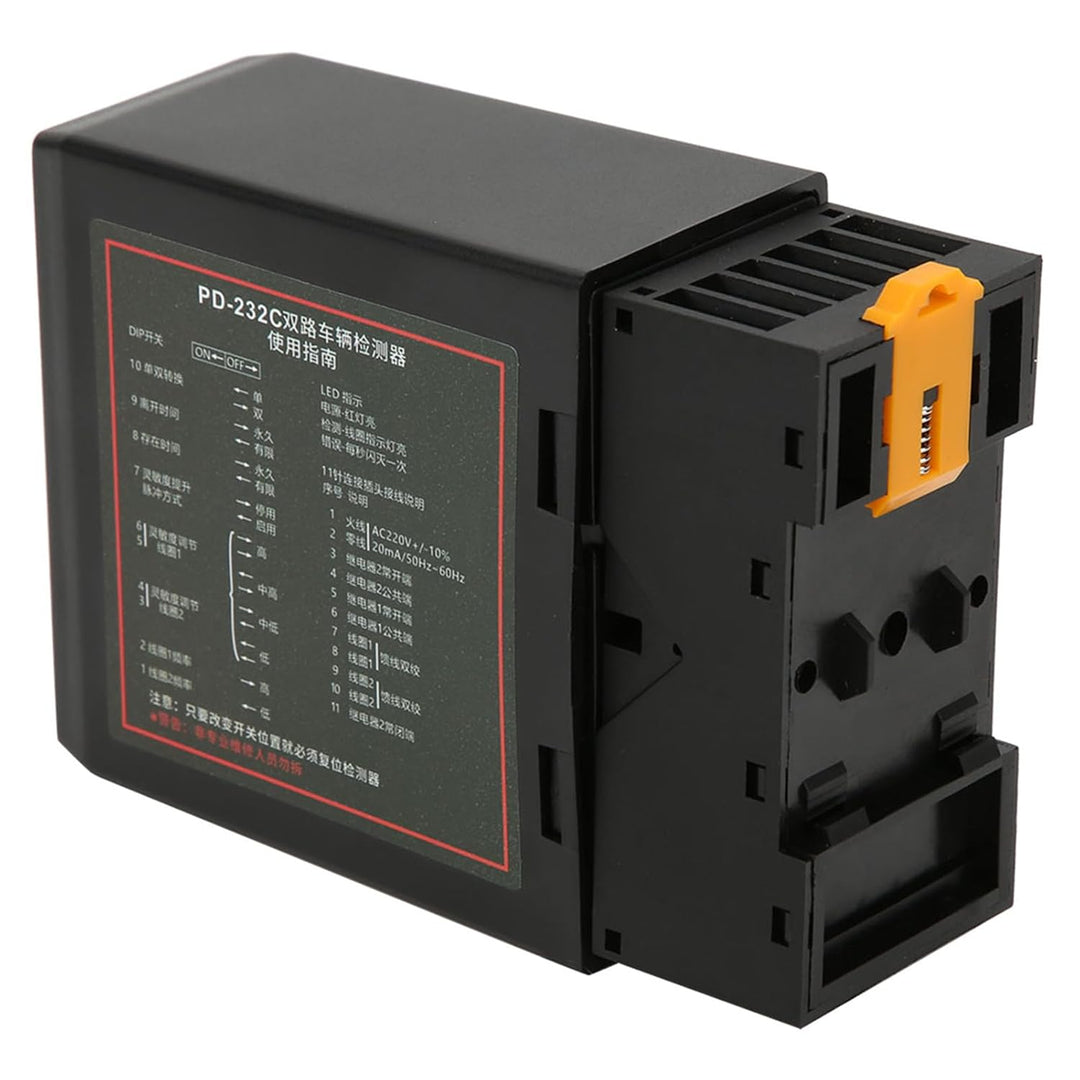 EVTSCAN PD232 220V Zweikanal-Induktiver Schleifendetektor-Sensor für Autoparkplätze