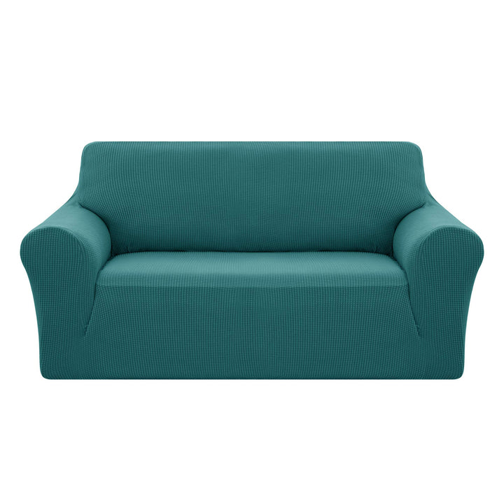 Deconovo Sofabezug für 2-Sitzer-Sofa mit Armlehnen, für Schlafzimmer, Wohnzimmer, dehnbar, bequem, T