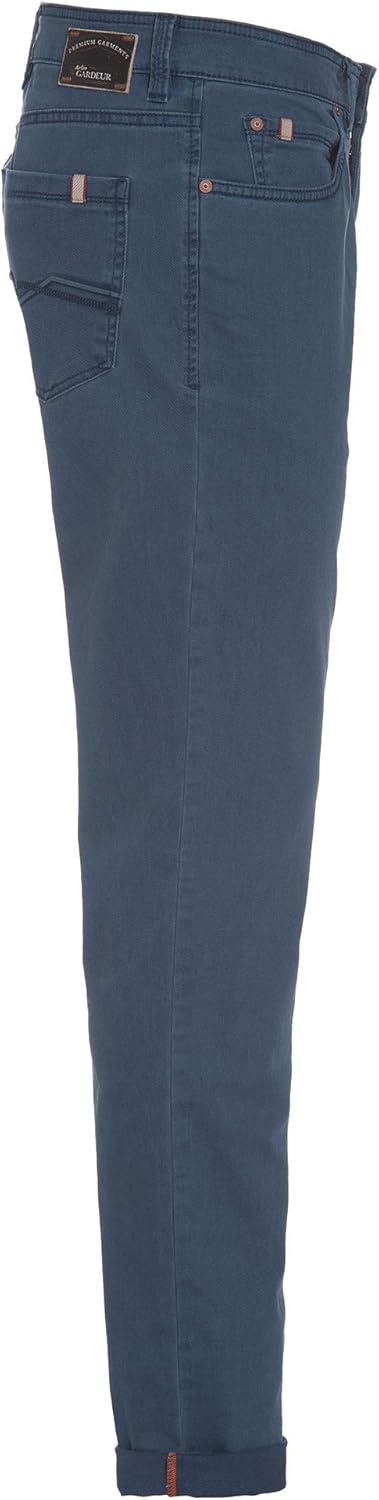 Atelier GARDEUR Herren Batu Jeans 34W / 34L Mittelblau 66, 34W / 34L Mittelblau 66