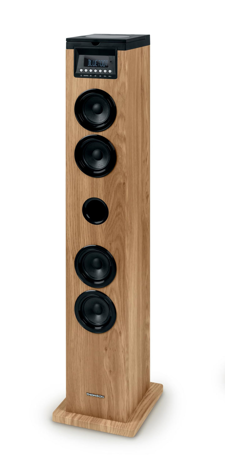 THOMSON BOISDS122CD Multimedia-Tower mit CD-Player, natur