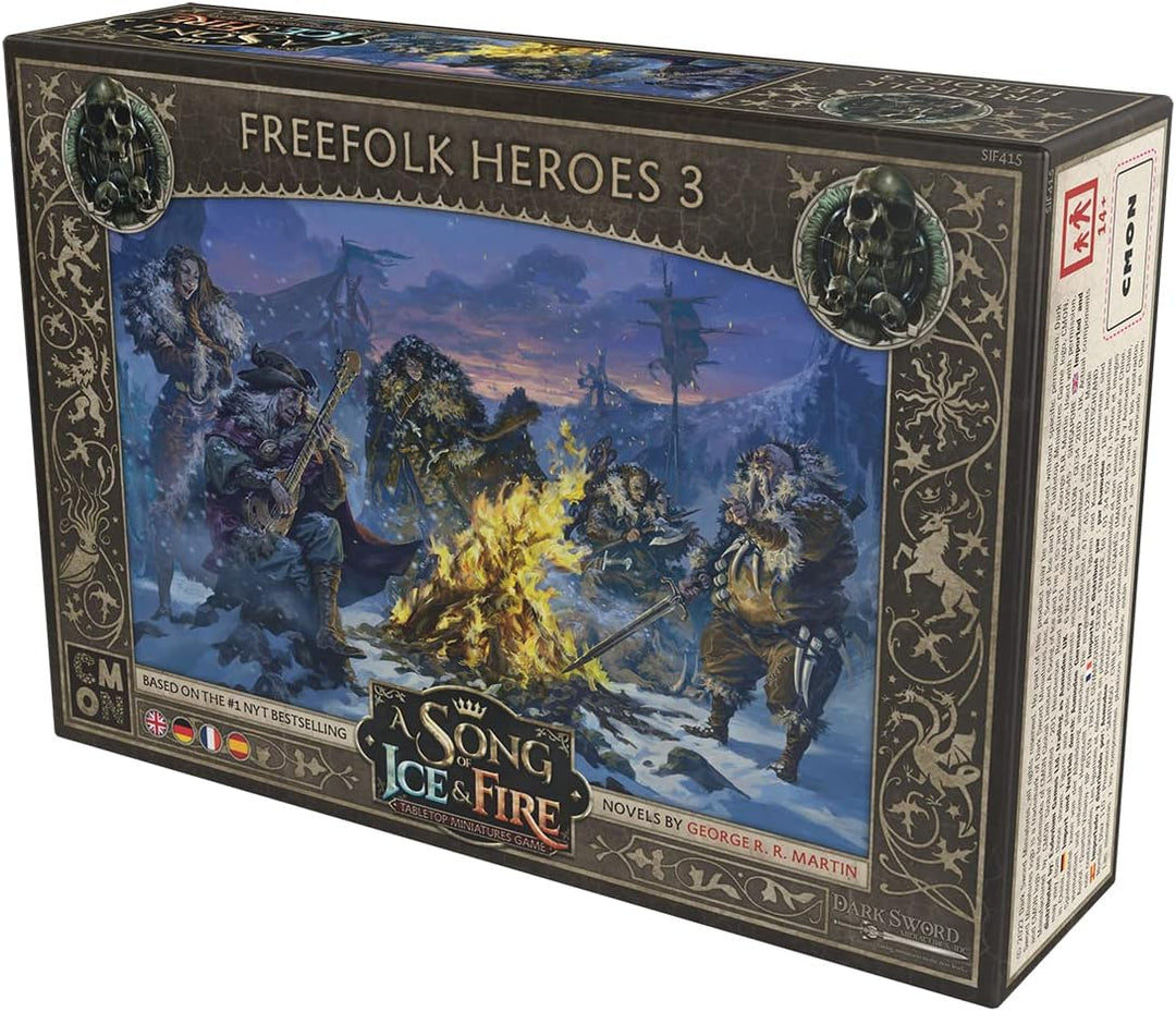 CMON | A Song of Ice & Fire – Helden des Freien Volks 3 | Erweiterung | Tabletop | 2 Spieler | Ab 14