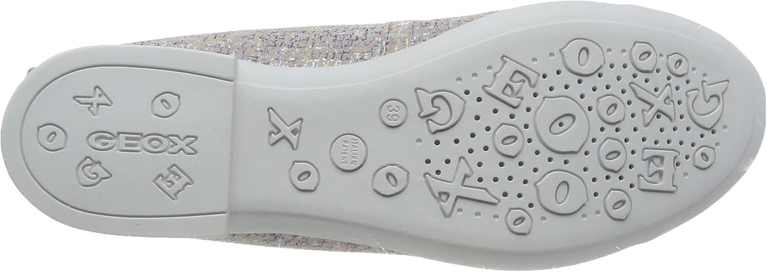 Geox Mädchen Jr Plie' C Geschlossene Ballerinas 30 EU Pink Lt Rose C8172, 30 EU Pink Lt Rose C8172