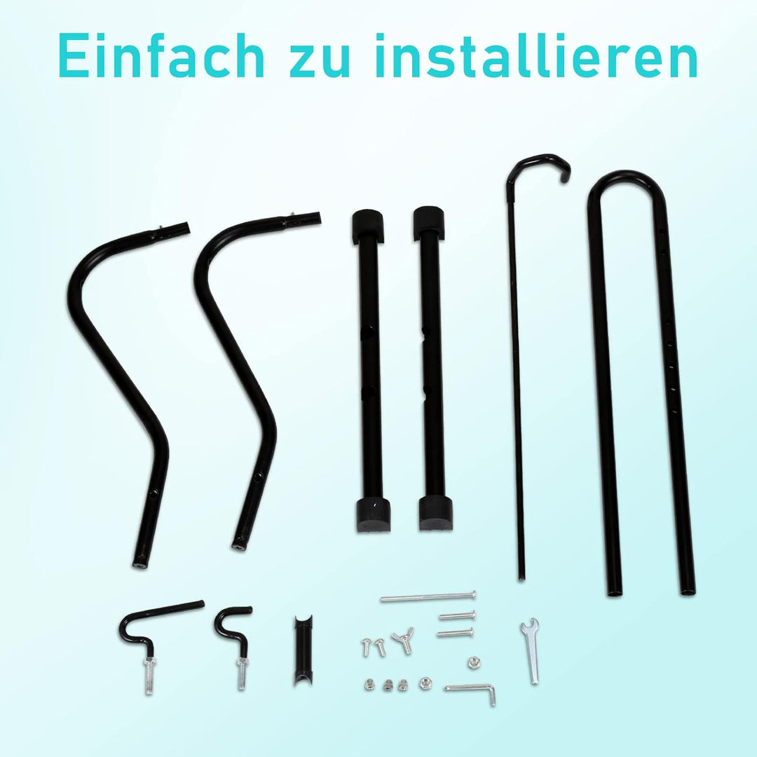 Fahrradhalterung, Fahrradaufhängung, Fahrradwandhalterungen, für die Garage und Wohnung mit Rahmensc
