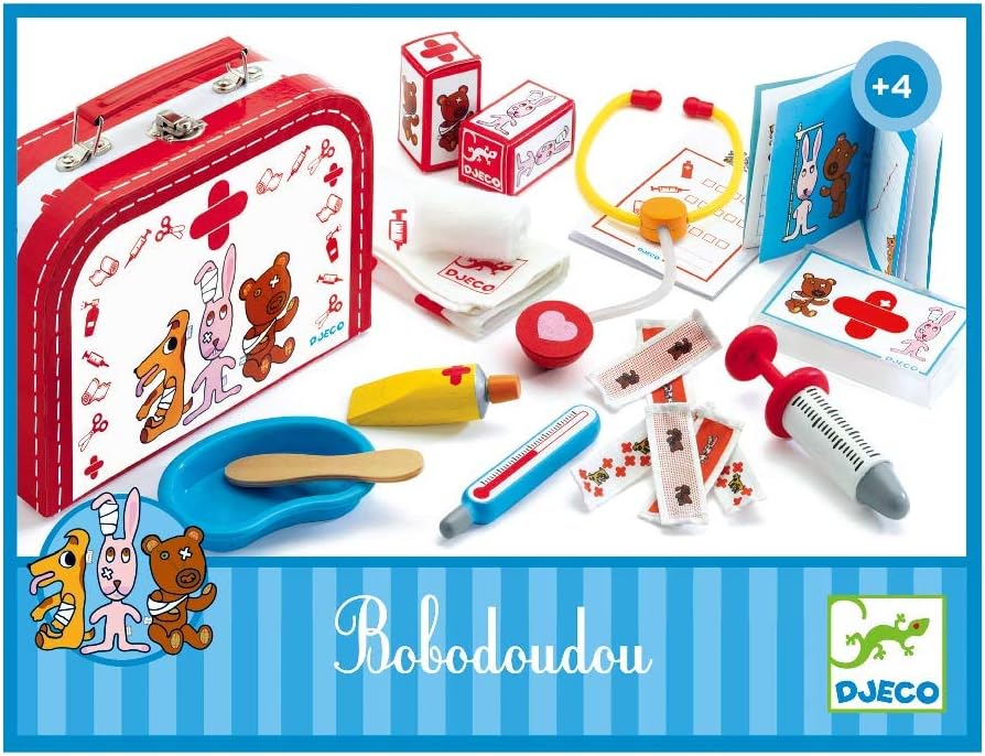 Djeco Holzspielzeug Bobodoudou Arztkoffer