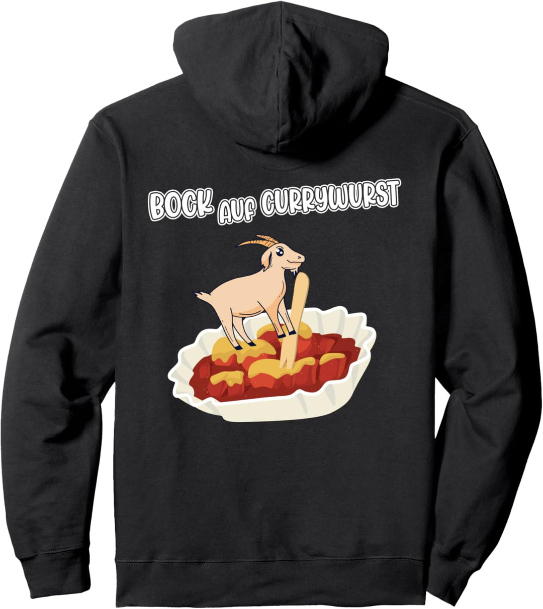 Herren Currywurst Männer Bratwurst, Bock Auf Currywurst Pullover Hoodie