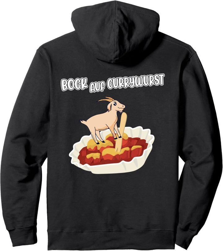 Herren Currywurst Männer Bratwurst, Bock Auf Currywurst Pullover Hoodie