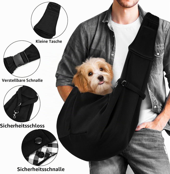 Tragetücher Hunde Kleine Hunde Katze Sling Freihändig Tragetücher Katze Tragetuch für Haustiere mit