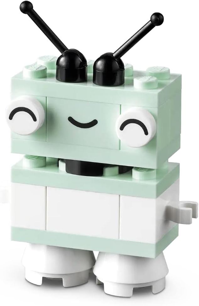LEGO 11028 Classic Pastell Kreativ-Bauset Bausteine-Box, Konstruktionsspielzeug für Mädchen und Jung