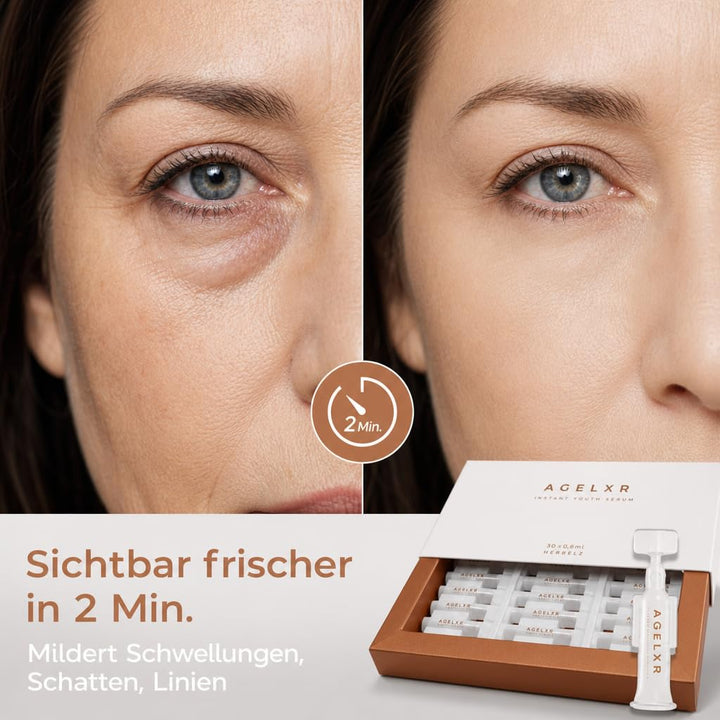 Creme mit Soforteffekt - Augenserum - Anti-Falten - Anti-Aging Creme mit Argireline® – Tränensäcke u