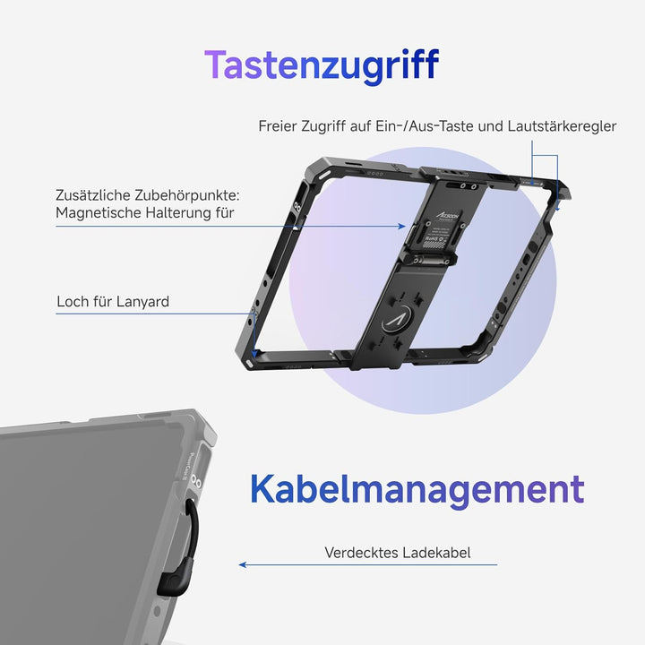 Accsoon Power Cage Pro II für iPad Pro (POWERCAGEPROII) PowerCage Pro II, PowerCage Pro II
