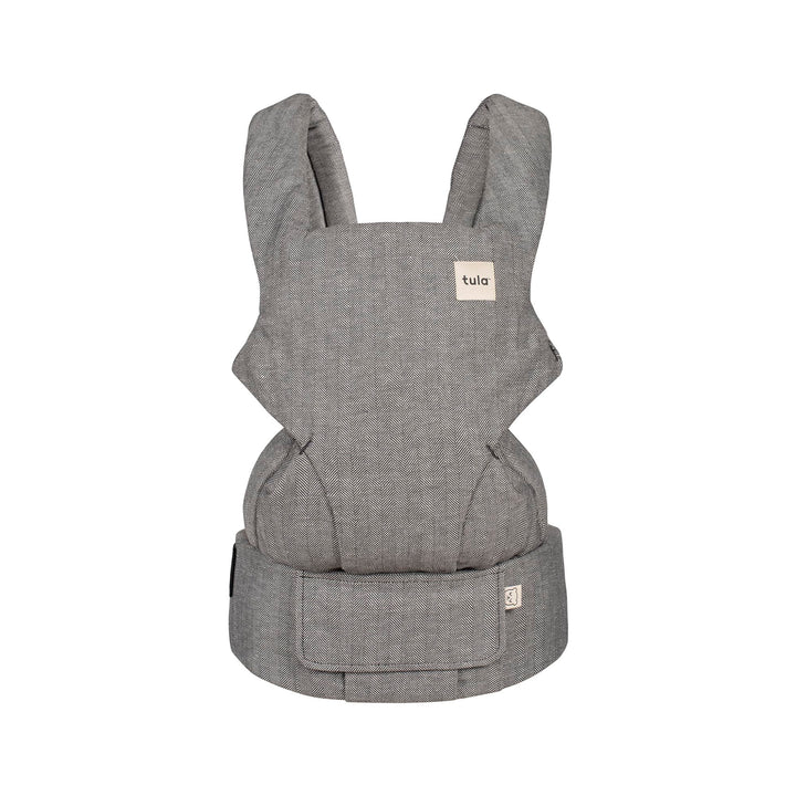 Tula Linen Explore Leinen Babytrage für Neugeborene ab Geburt, 3-in-1 Baby-Tragetasche Bauchtrage Rü