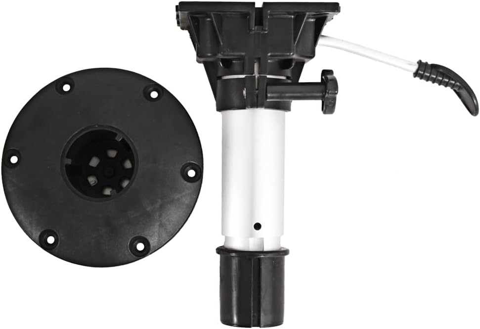 Oceansouth Waverider Socket Fuss für Bootssitz mit Dämpfer in 3 Grössen Steuerstuhl Anglersitz höhen