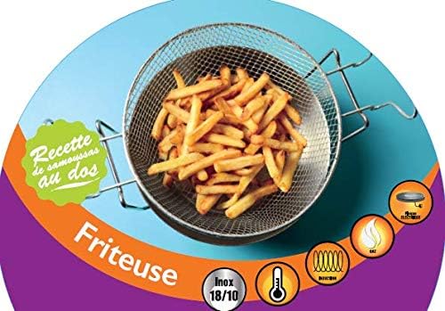 Artame art23226 Fritteuse Thermoboden Edelstahl 26 cm