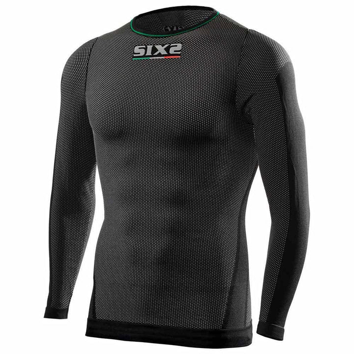 SIX 2 Unisex TS2L-ML-NE T-Shirt, Schwarzes Carbon, M