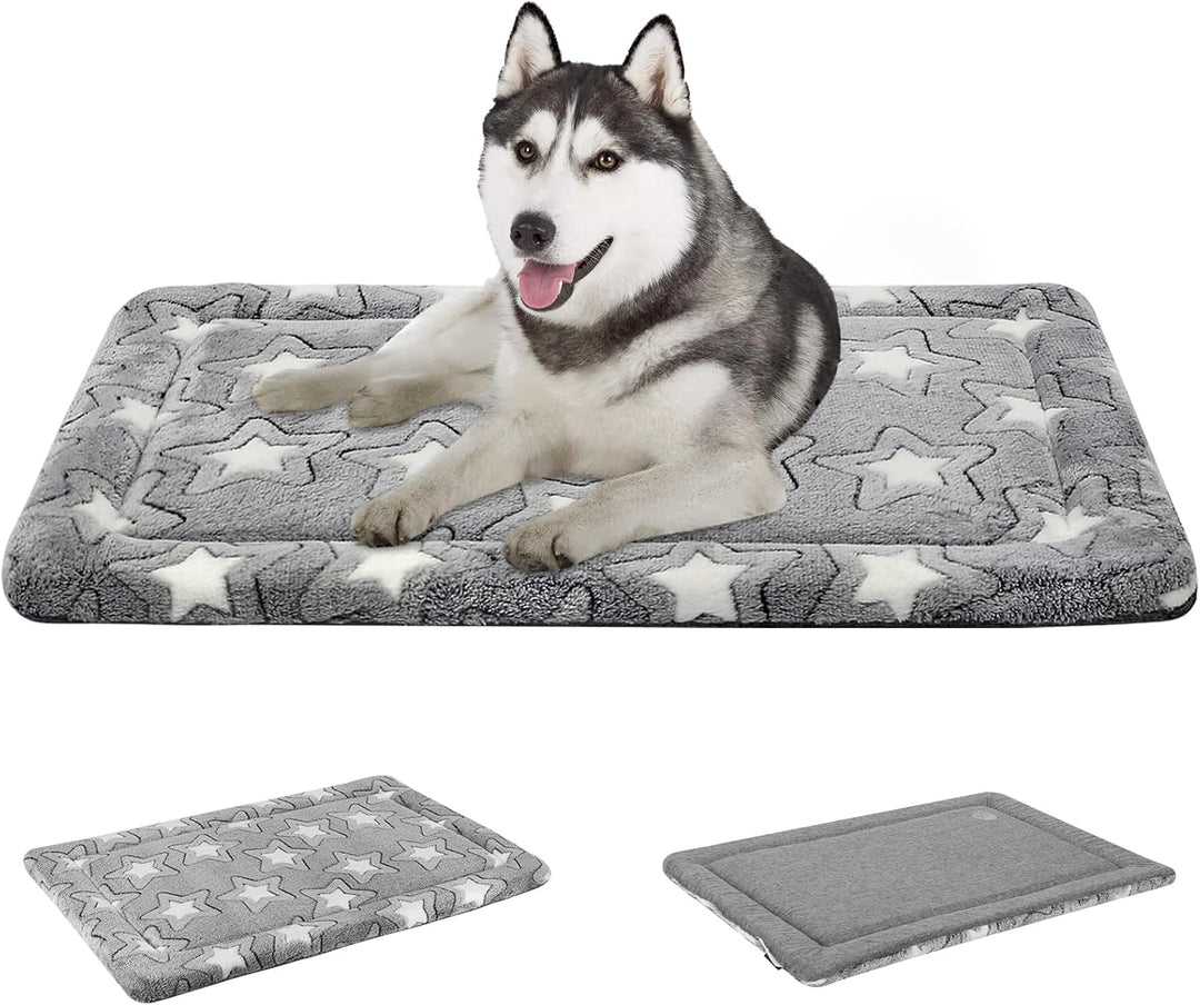 EMPSIGN Hundebett Grosse Hunde,Waschbar Hundekissen (kühl und warm), Hundematte aus hochdichtem Scha