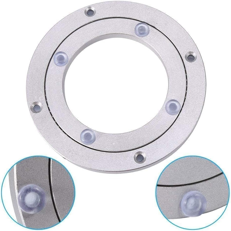 Drehlager aus Aluminiumlegierung, Lazy Susan Hochleistungs Drehlager Runder Esstisch Glatter drehbar