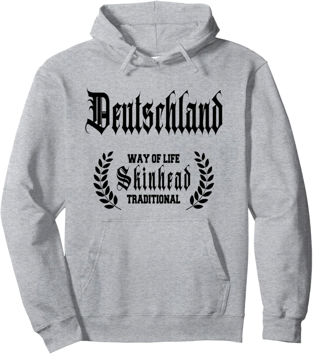 Traditional Skinhead, Punk, Oi, Ska, Skinhead Pullover Hoodie