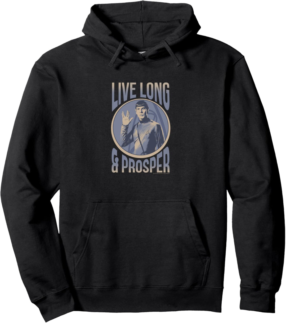 Star Trek Spock Live Long Pullover Hoodie