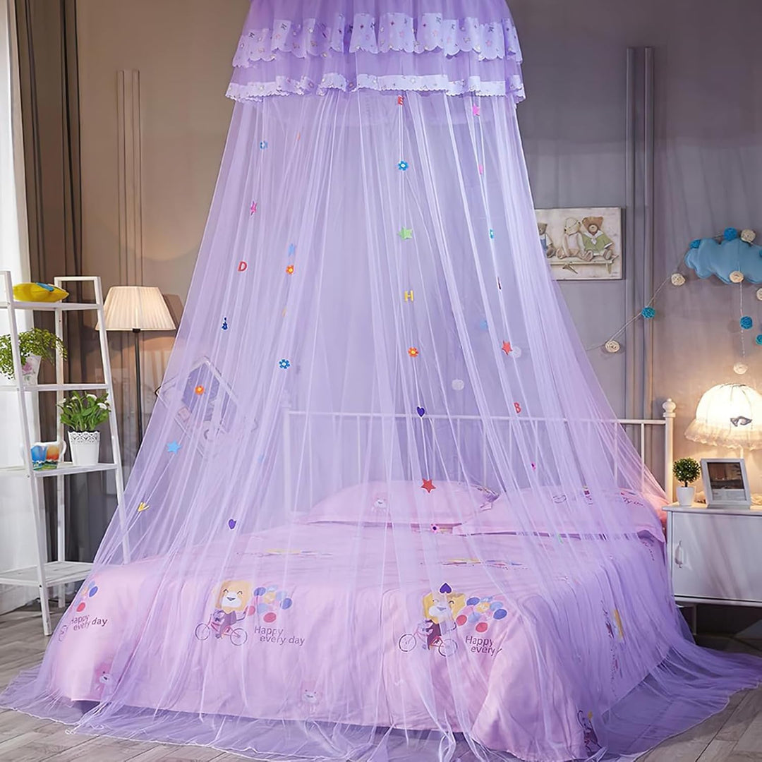 Betthimmel Mädchen Moskitonetz Bett Kinder Gross Mosquito Netz Bett Himmel für Babybett Hängendes Mü