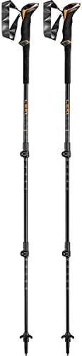 LEKI Makalu Lite Stöcke orange-black-dark anthracite 100 - 135 cm, orange-black-dark anthracite 100