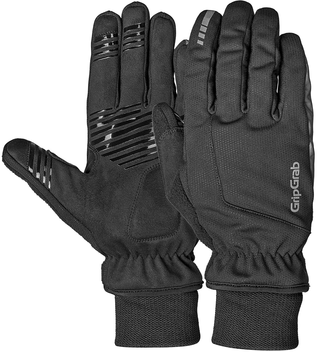 GripGrab Windster 2 Winddichte Winter Fahrradhandschuhe Gepolstert Gefüttert Thermo Touchscreen Rads