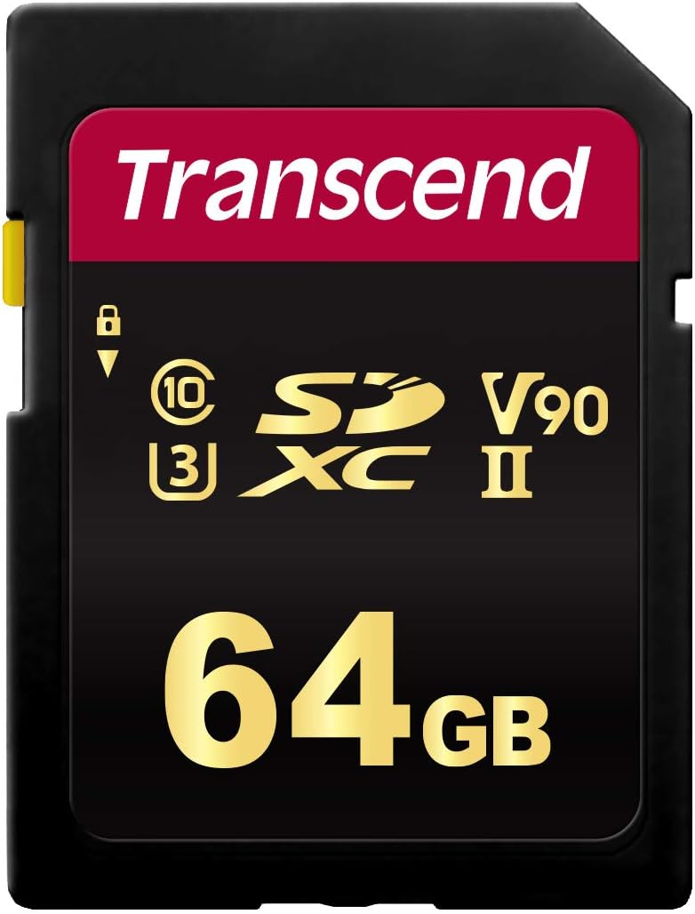 Transcend 64 GB SDXC/SDHC 700S Speicherkarte TS64GSDC700S / bis zu 285 MBs lesen und 180 MBs schreib