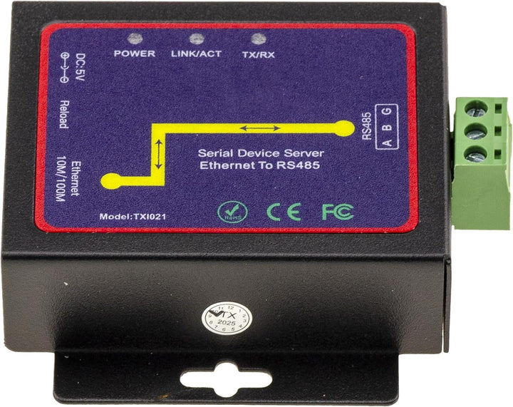 KALEA-INFORMATIQUE RS485-zu-Ethernet-Konverter, 10/100-Access-Point für serielle RS-485-Verbindung,