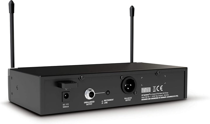 LD Systems U308 R - Empfänger - 823-832 MHz + 863-865 MHz 863 - 865 MHz+ 823 - 832 MHz, 863 - 865 MH