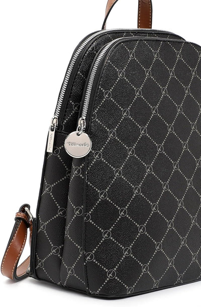 Tamaris Rucksack TAS Anastasia 31168 Damen Rucksäcke Print Black 100 Einheitsgrösse, Black 100 Einhe