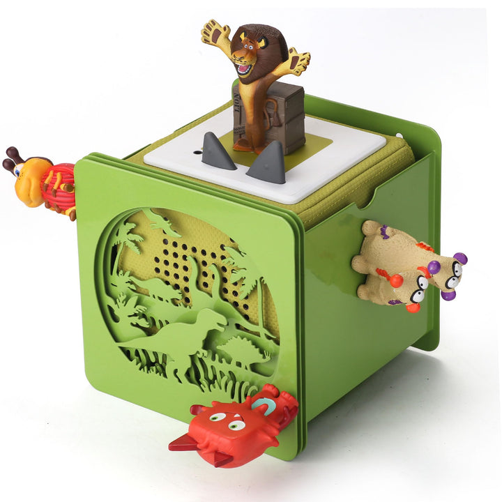 Dinosaurierform Tonie Regal vollständig magnetisches Toniebox Regal für mehr als 25-40 Figuren + Box
