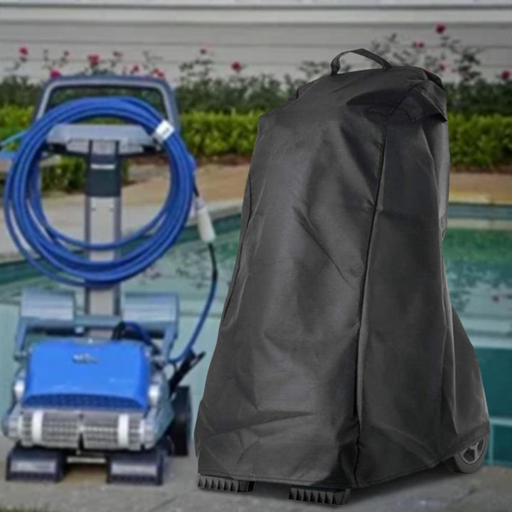 2 Pcs Caddy Abdeckung,420D-Oxford,Poolroboter Abdeckung,Poolreiniger Roboter Schutzhülle,wasserdicht