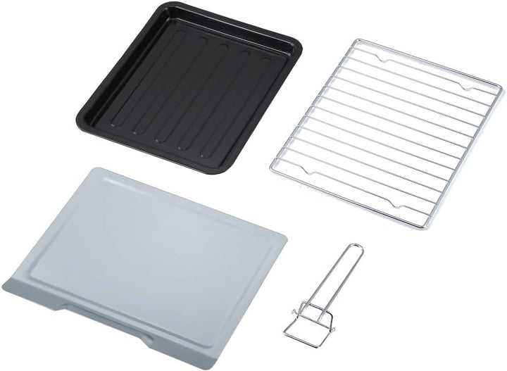 Mini Backofen 15 Liter | Pizzaofen | Minibackofen | 60 min Timer | 100°-230°C | 1200 Watt | Backofen
