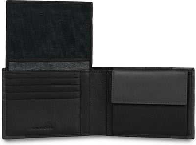 Piquadro pu1392p15 Geldbörse, Linie Pulse, schwarz (schwarz) - PU1392P15/N 12 cm Schwarz, 12 cm Schw