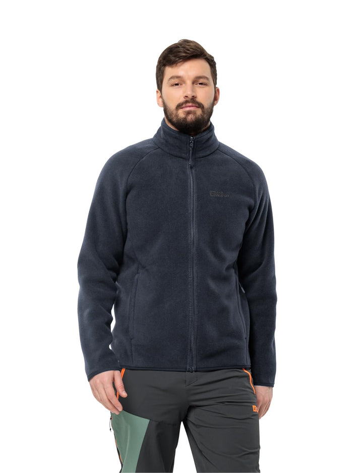 Jack Wolfskin Herren Waldsteig Fz M Fleece-Jacke S Night Blue, S Night Blue