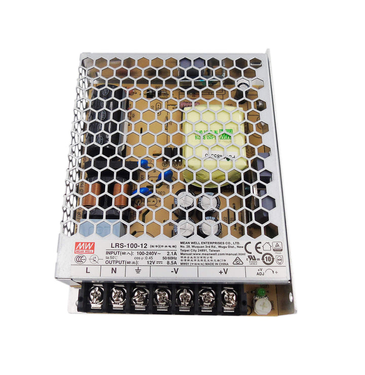 Mean Well LRS-100-12 AC/DC-Netzteilbaustein, geschlossen 8.5A 102W 12 V/DC