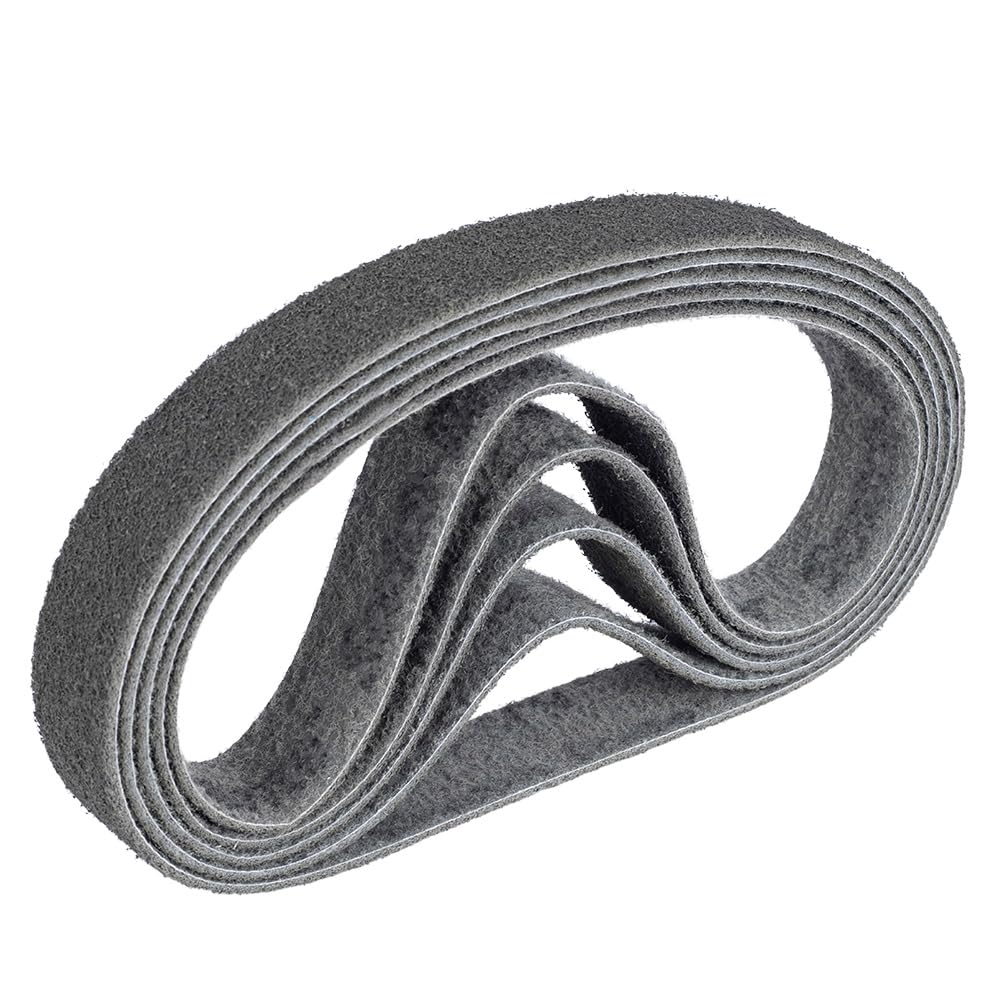 hergestellt mit 3 M Schleifband Vliesband Rohrbandschleifer Schleifmaschine SC-BL 40x760mm, 5 Stück,