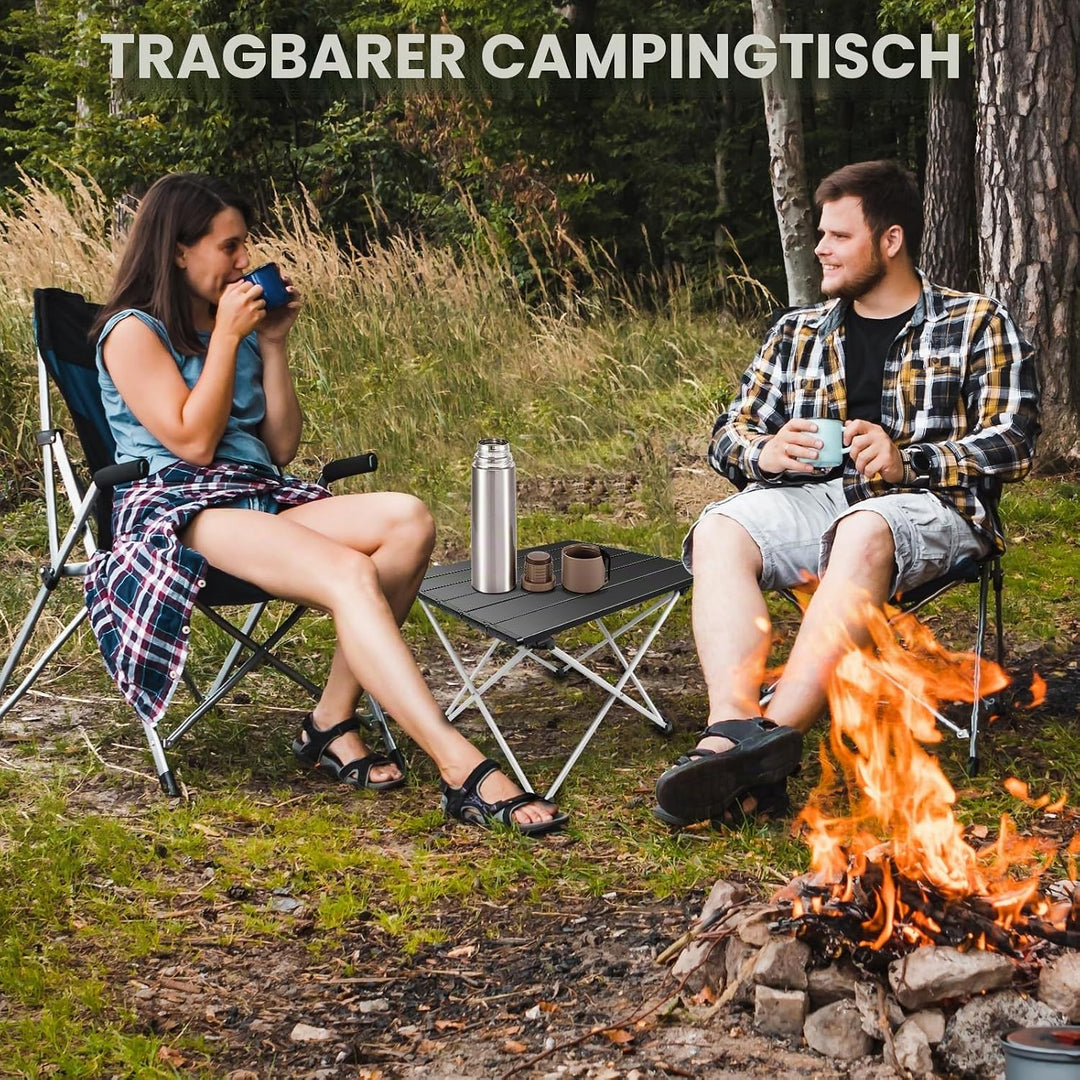 Aluminium Camping Tisch Klappbar Tisch, Wasserdicht, Rostfest, Korrosionsschutz, für Picknick Garten