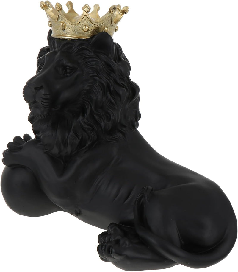 HOMSFOU Geschenke Royal Statue Figur Dekorationen Nordic Style Harz Tier Sammlbare Figur Skulptur He