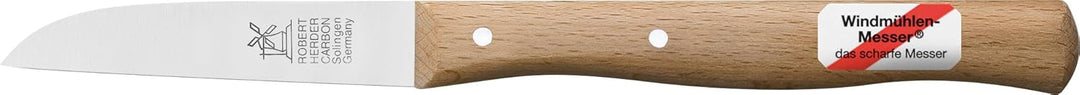 3er Set Gemüsemesser, kleines Küchenmesser, Schälmesser, Windmühlenmesser Klassiker