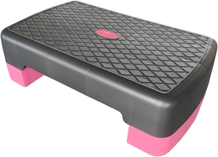 Fitness Stepper Für Zuhause, Aerobic Steppbrett 45 Cm, Grosse Hebeplattform Mit Rutschfestem, Spezie