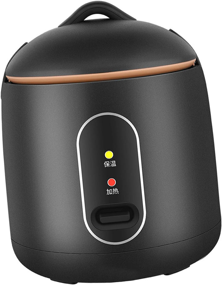 Home Reiskocher Schwarz SM Dormi Automatischer Reiskocher 1.2L Thermalreiskocher mit Dampftopf -Reis